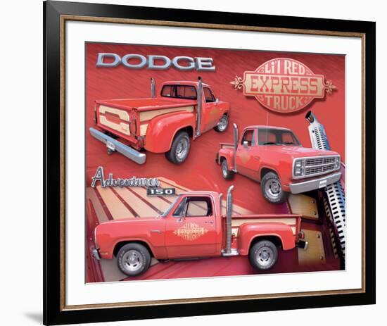 L'il Red Express Truck-null-Framed Premium Giclee Print