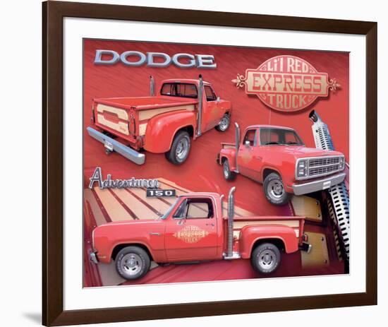 L'il Red Express Truck-null-Framed Premium Giclee Print