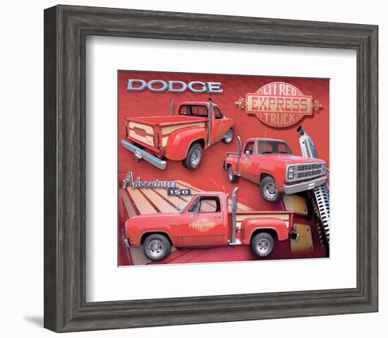 L'il Red Express Truck--Framed Art Print