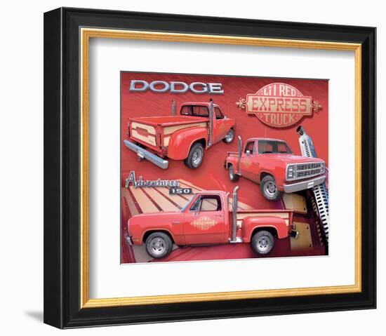 L'il Red Express Truck--Framed Art Print