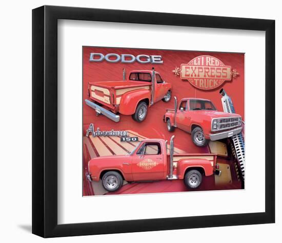 L'il Red Express Truck--Framed Art Print