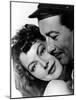 L'ile au complot THE BRIBE by RobertLeonard with Ava Gardner and Robert Taylor, 1949 (b/w photo)-null-Mounted Photo