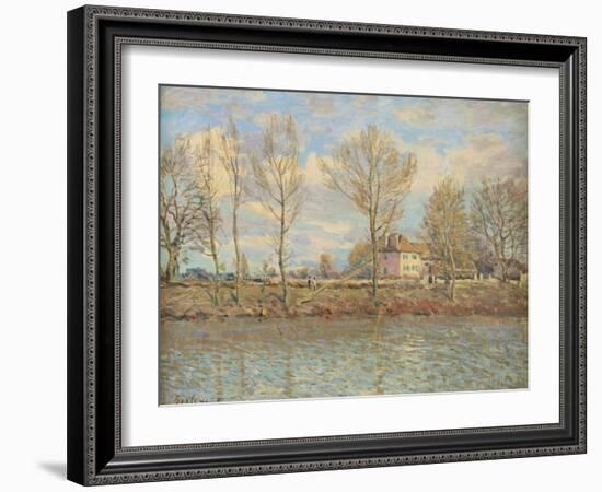 L'Ile De La Grande Jatte, Neuilly-Sur-Seine, 1873-Alfred Sisley-Framed Giclee Print