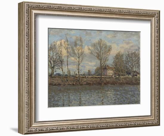 L'Ile de la Grande Jatte, Neuilly sur Seine-Alfred Sisley-Framed Giclee Print