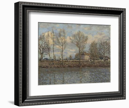 L'Ile de la Grande Jatte, Neuilly sur Seine-Alfred Sisley-Framed Giclee Print