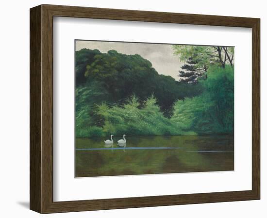 L'Ile Du Lac Saint-James, 1922-Félix Vallotton-Framed Giclee Print