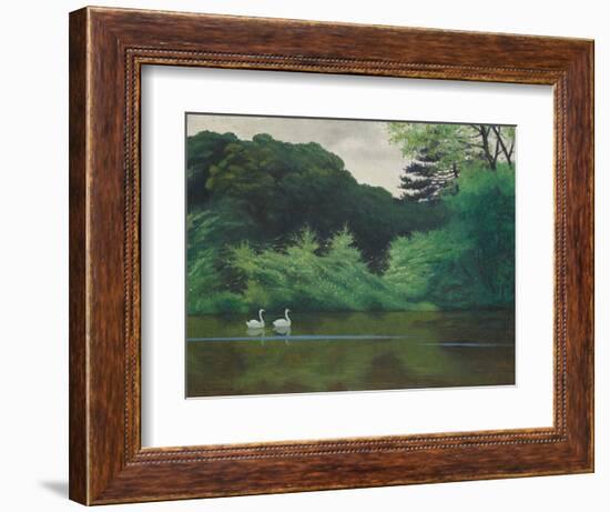 L'Ile Du Lac Saint-James, 1922-Félix Vallotton-Framed Giclee Print