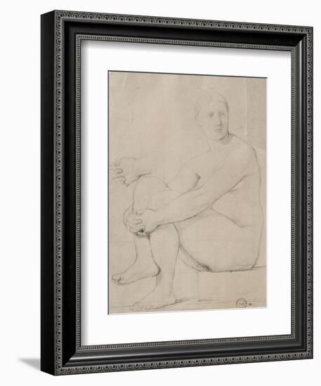 L'Iliade-Jean-Auguste-Dominique Ingres-Framed Giclee Print