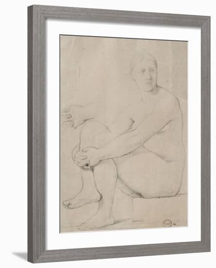 L'Iliade-Jean-Auguste-Dominique Ingres-Framed Giclee Print