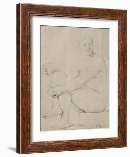 L'Iliade-Jean-Auguste-Dominique Ingres-Framed Giclee Print