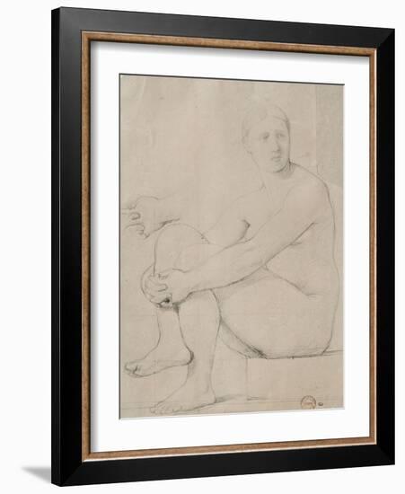 L'Iliade-Jean-Auguste-Dominique Ingres-Framed Giclee Print