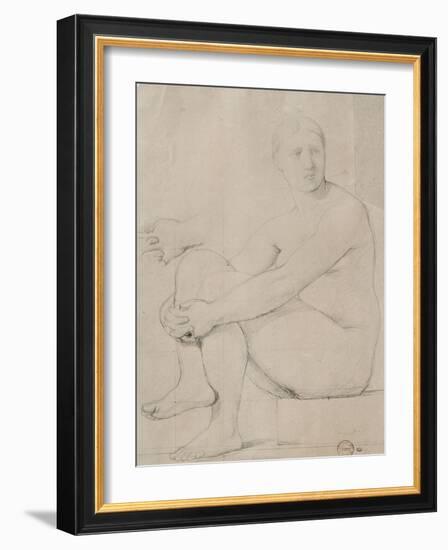 L'Iliade-Jean-Auguste-Dominique Ingres-Framed Giclee Print