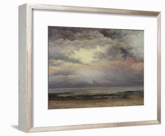 L'Immensite, c.1869-Gustave Courbet-Framed Giclee Print