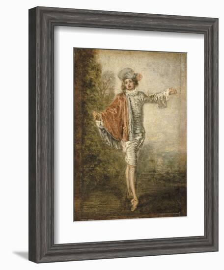 L'Indifférent-Jean Antoine Watteau-Framed Giclee Print