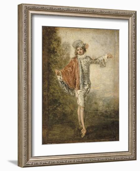 L'Indifférent-Jean Antoine Watteau-Framed Giclee Print