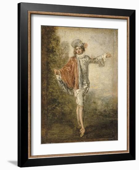 L'Indifférent-Jean Antoine Watteau-Framed Giclee Print