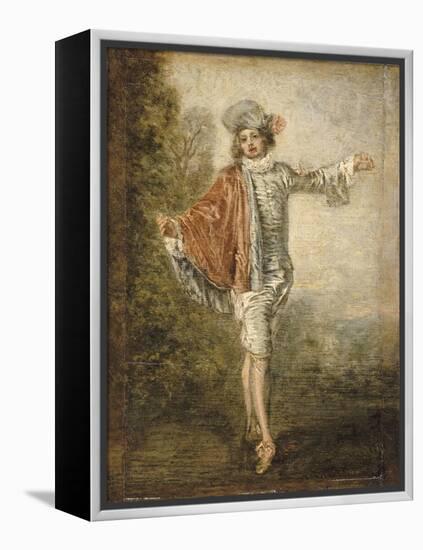 L'Indifférent-Jean Antoine Watteau-Framed Premier Image Canvas