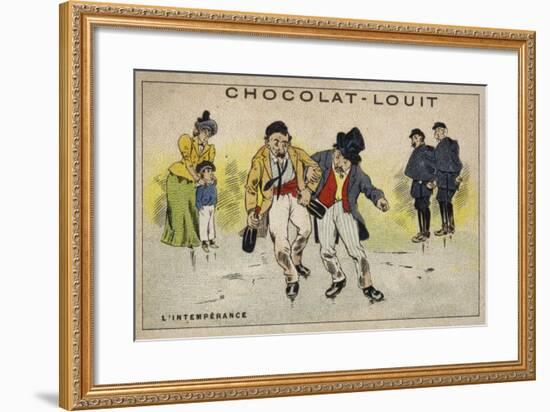 L'Intemperance-null-Framed Giclee Print