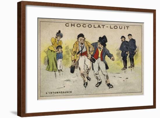 L'Intemperance-null-Framed Giclee Print