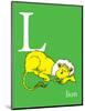 L is for Lion (green)-Theodor (Dr. Seuss) Geisel-Mounted Art Print