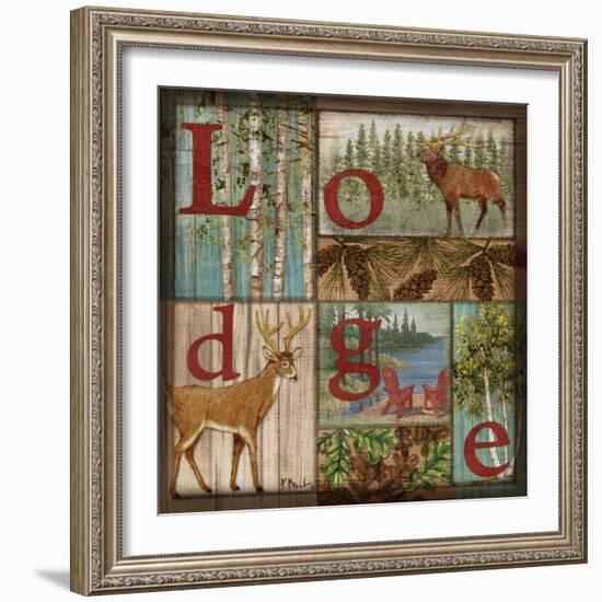 L is for Lodge-Paul Brent-Framed Art Print