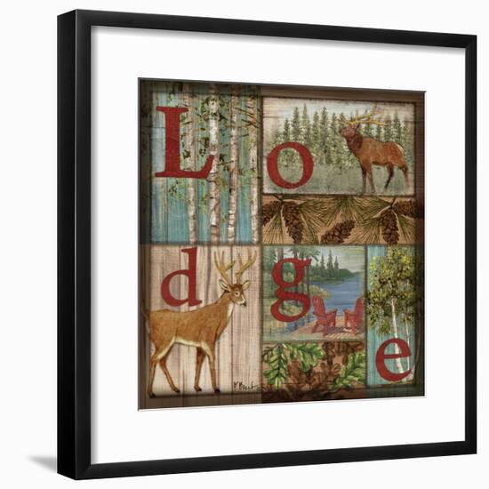 L is for Lodge-Paul Brent-Framed Art Print