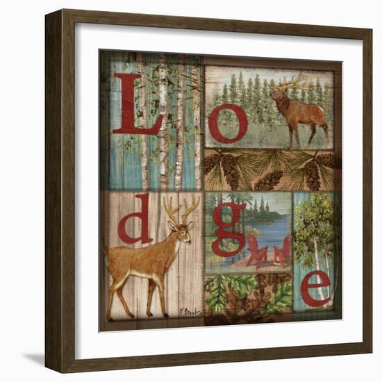 L is for Lodge-Paul Brent-Framed Art Print