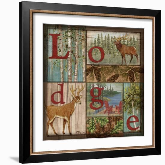 L is for Lodge-Paul Brent-Framed Art Print