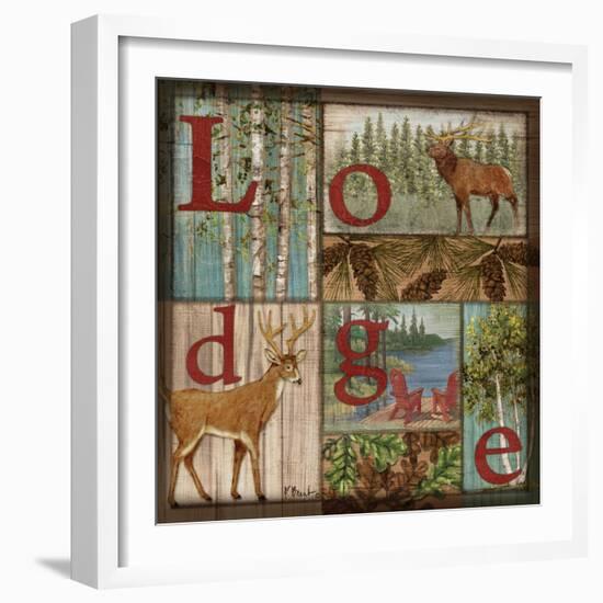 L is for Lodge-Paul Brent-Framed Art Print