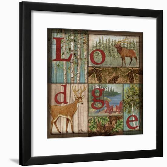 L is for Lodge-Paul Brent-Framed Art Print