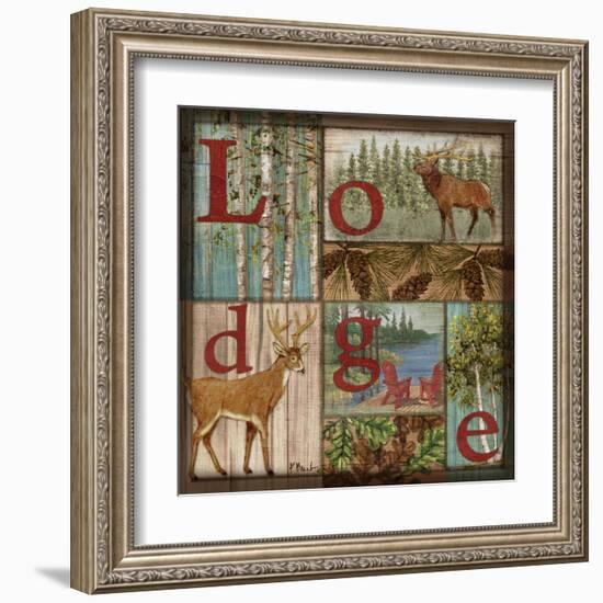 L is for Lodge-Paul Brent-Framed Art Print