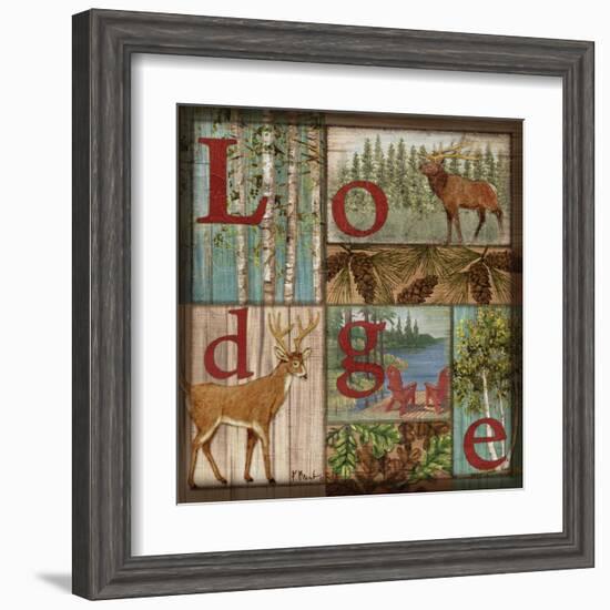 L is for Lodge-Paul Brent-Framed Art Print