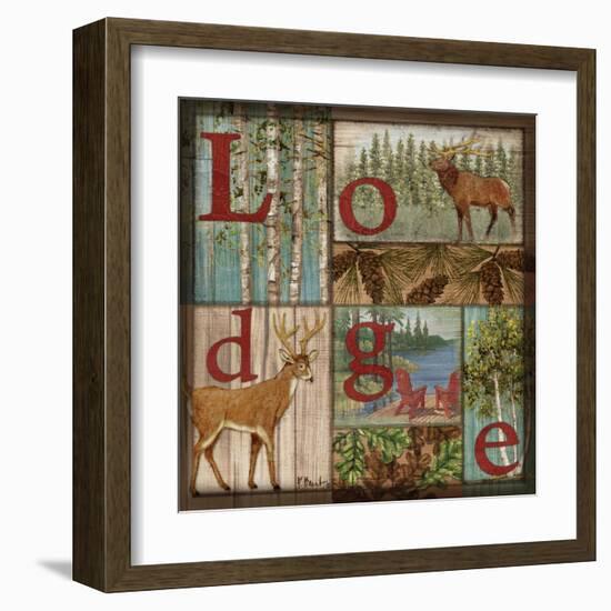 L is for Lodge-Paul Brent-Framed Art Print