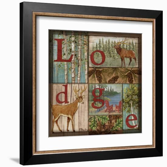 L is for Lodge-Paul Brent-Framed Art Print