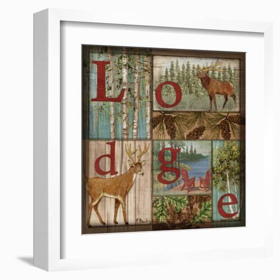 L is for Lodge-Paul Brent-Framed Art Print