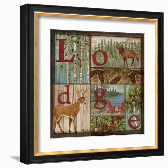 L is for Lodge-Paul Brent-Framed Art Print