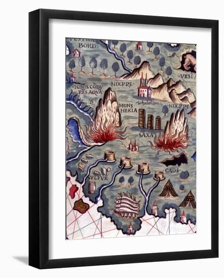 L'Islande volcanique, 1537-Giorgio Calopodio-Framed Giclee Print