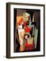 L'Italienne, c.1917-Pablo Picasso-Framed Art Print