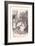 L: LA LE LI LO LU - Loriot - Linotte - Liquor - Lemonade — Eyeliner 1.1879 (Engraving)-Fortune Louis Meaulle-Framed Giclee Print