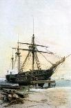 Frigate, 19th Century-L & Lauvergne Sabatier-Giclee Print