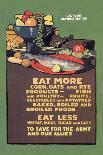 "Eat More Corn, Oats and Rye - To Save For the Army and Our Allies," 1918-L.n. Britton-Giclee Print