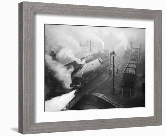 L.N.E.R. Locomotive-null-Framed Photographic Print