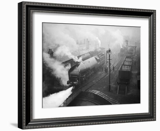 L.N.E.R. Locomotive-null-Framed Photographic Print