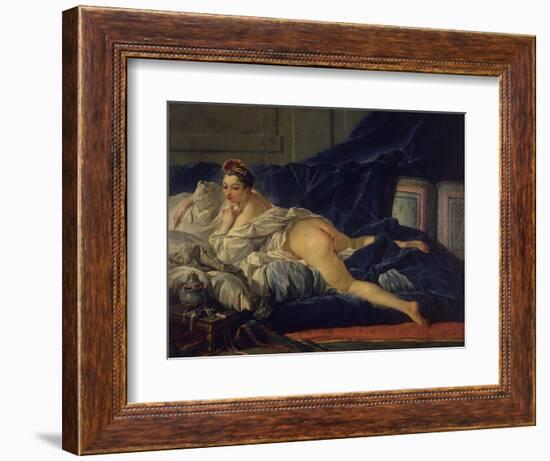 L'Odalisque-Francois Boucher-Framed Giclee Print