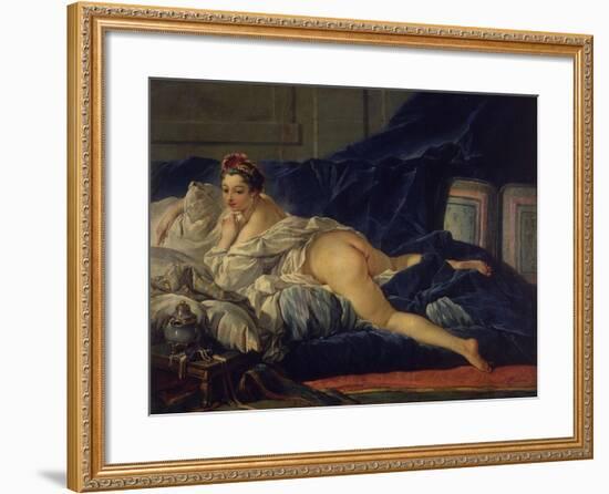 L'Odalisque-Francois Boucher-Framed Giclee Print