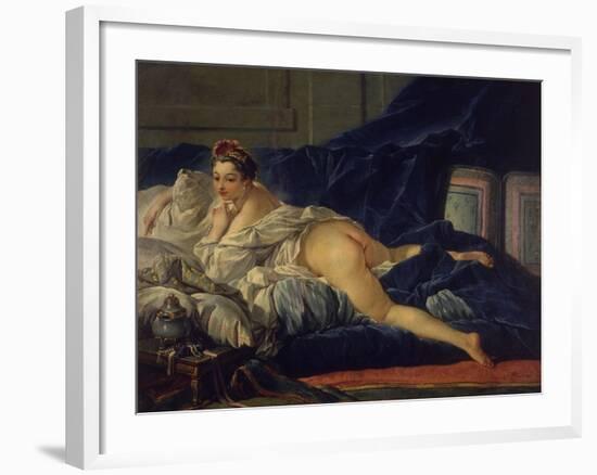 L'Odalisque-Francois Boucher-Framed Giclee Print