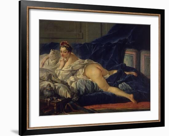 L'Odalisque-Francois Boucher-Framed Giclee Print