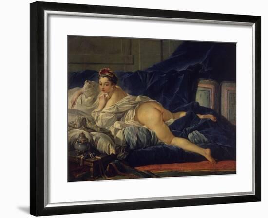 L'Odalisque-Francois Boucher-Framed Giclee Print