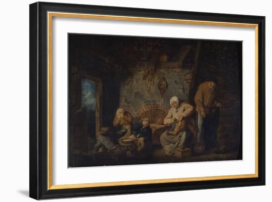 L'odorat ou la toilette-Adrien Van Ostade-Framed Giclee Print