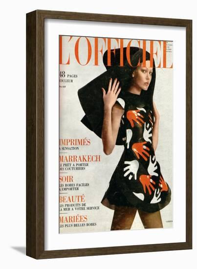 L'Officiel, 1971 - Cardin-null-Framed Art Print